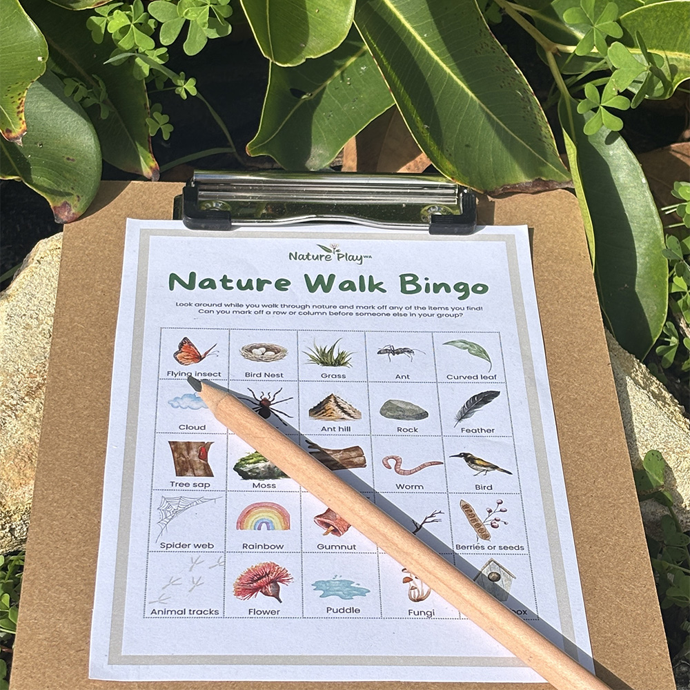 Nature Walk Bingo Game Printable