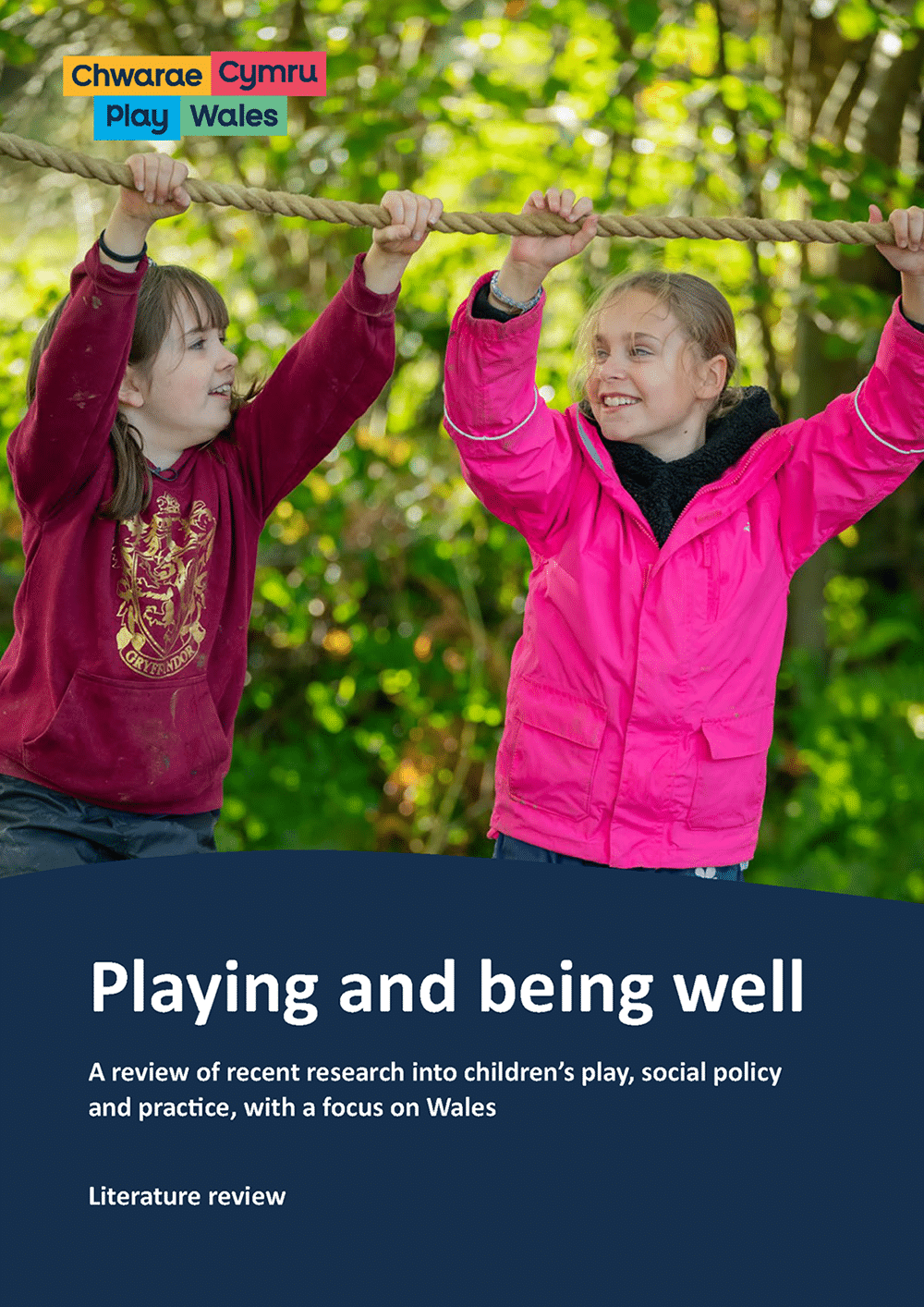 Playing and Being Well Literature Review by Play Wales