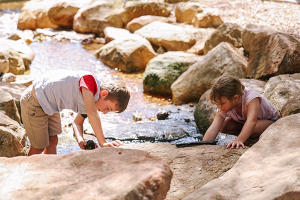 free play in nature