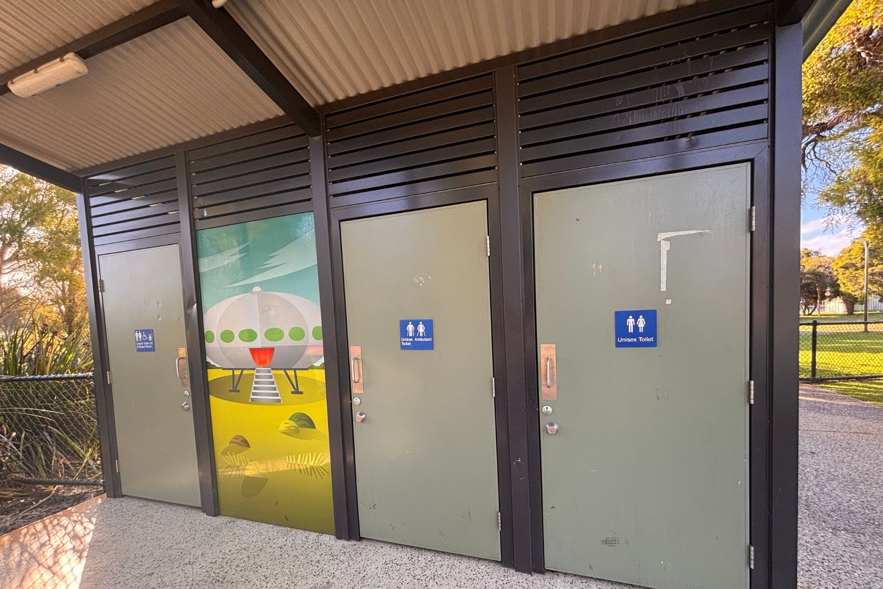 Bob Gordon Playground accessible toilets