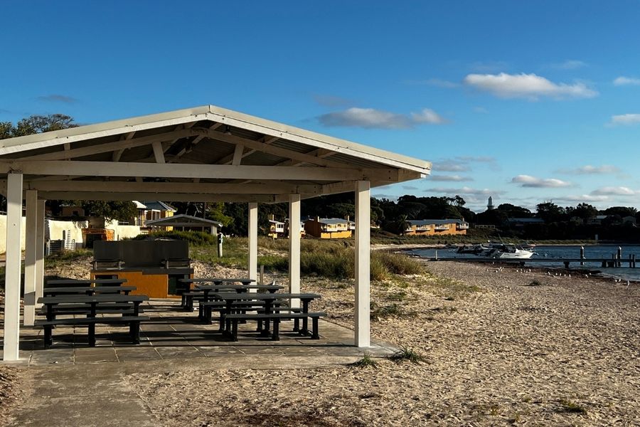Little Thompson Bay picnic table