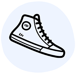 Sneaker icon for Talk N Walk